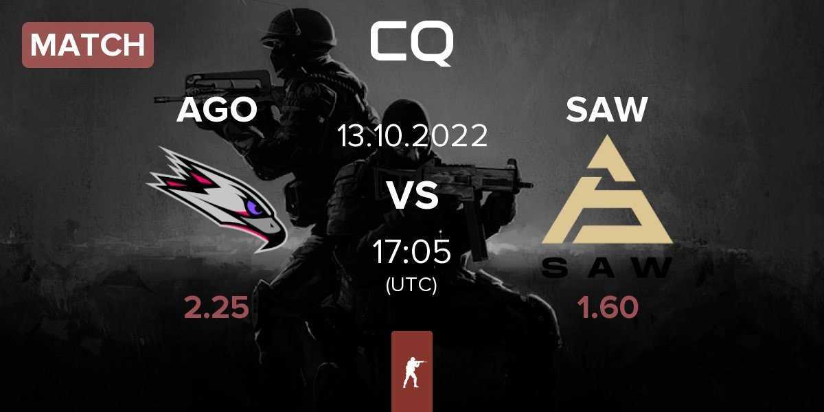 Match AGO Esports AGO vs SAW | 13.10