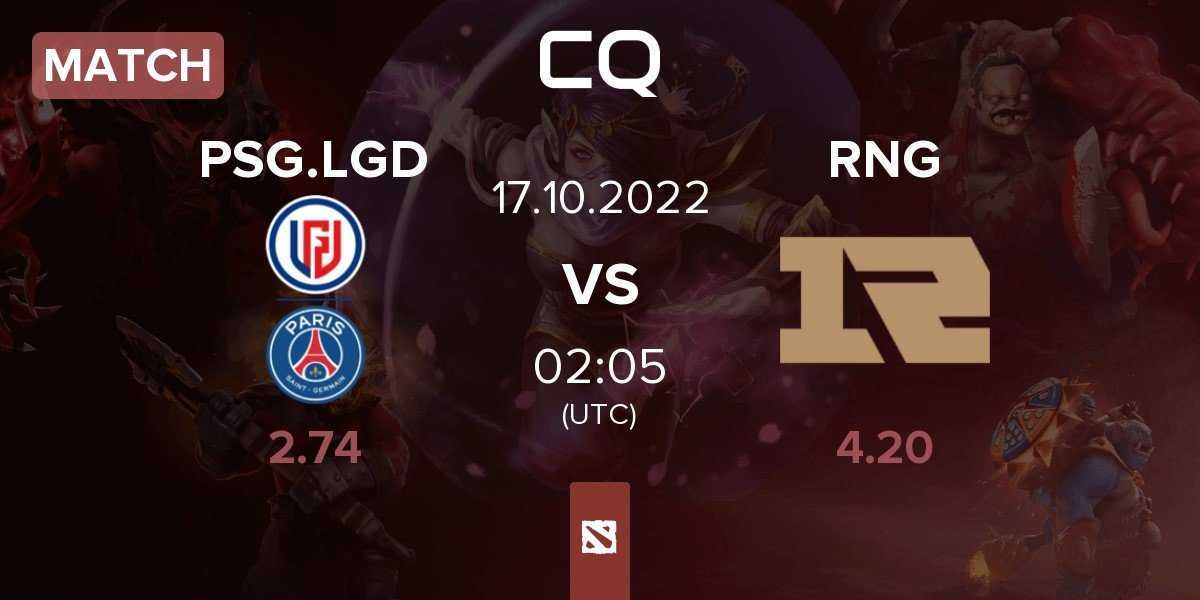 Match PSG.LGD vs Royal Never Give Up RNG | 17.10