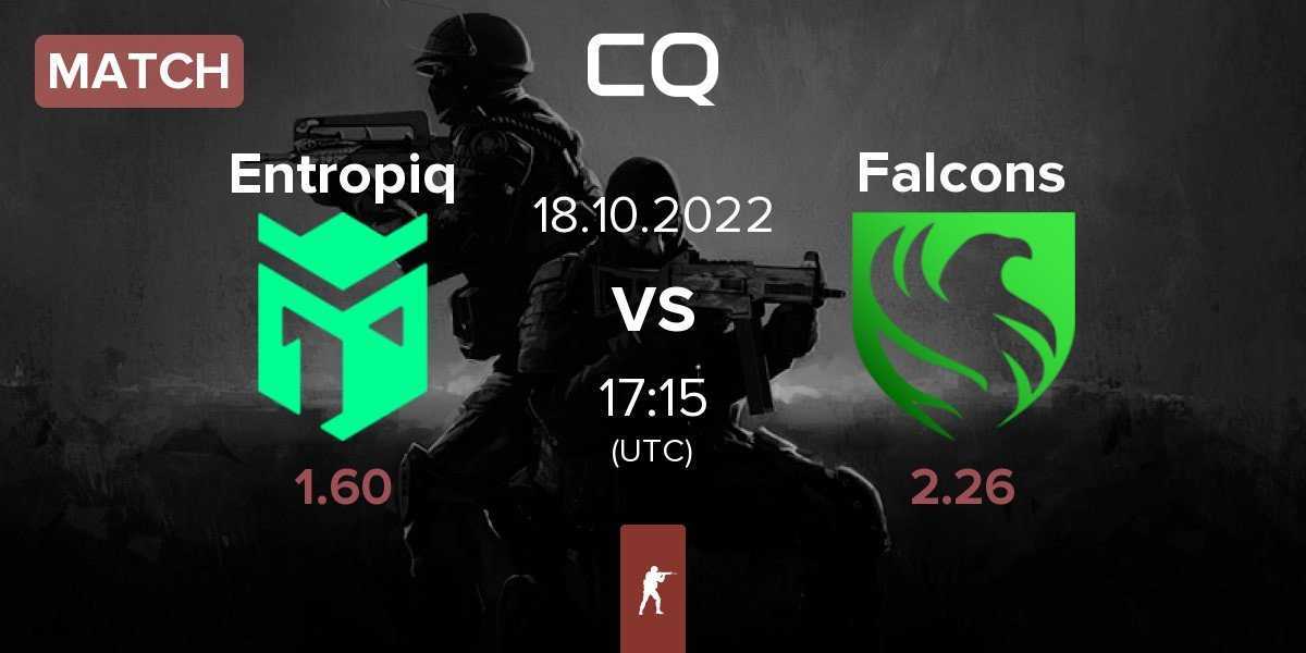 Match Entropiq vs Falcons Esports Falcons | 18.10