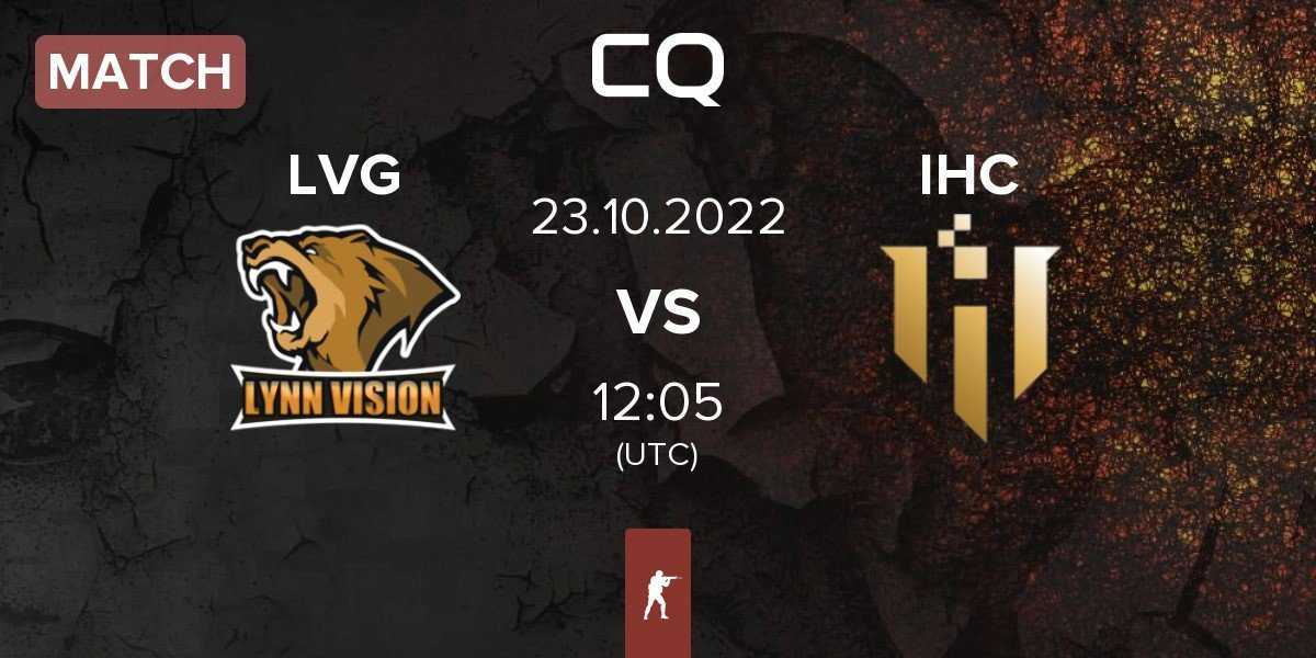 Match Lynn Vision Gaming LVG vs IHC Esports IHC | 23.10