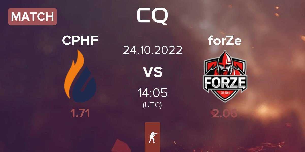 Match Copenhagen Flames CPHF vs forZe | 24.10