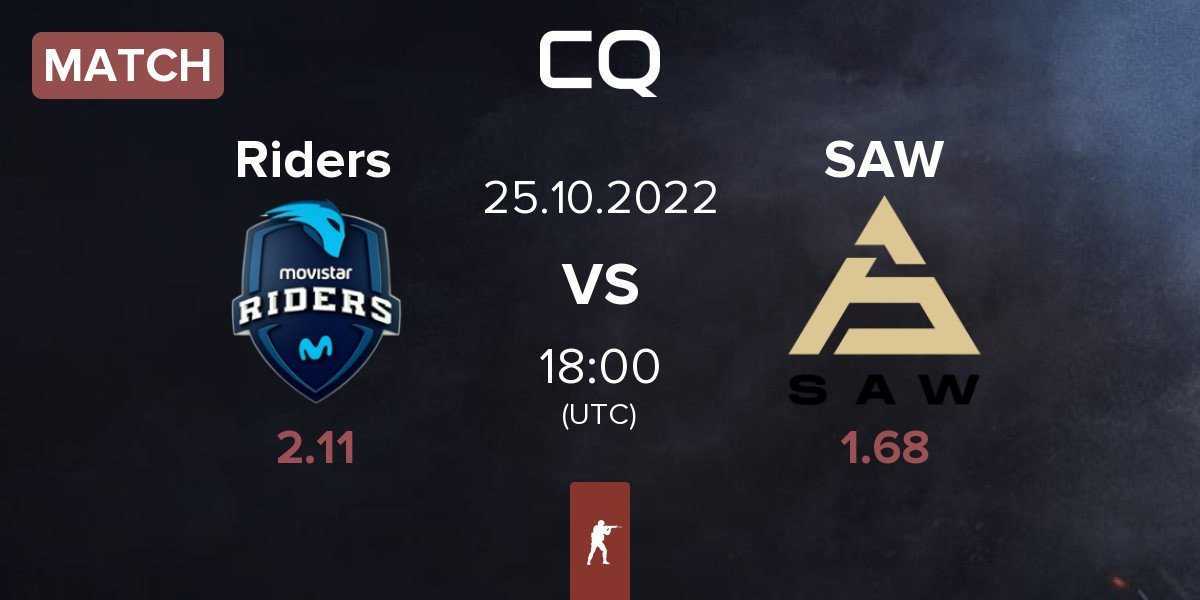 Match Movistar Riders Riders vs SAW | 25.10