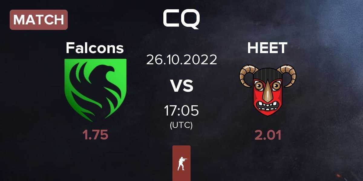 Match Falcons Esports Falcons vs HEET | 26.10