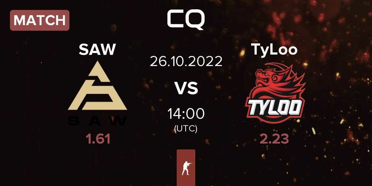 Match SAW vs TyLoo | 26.10