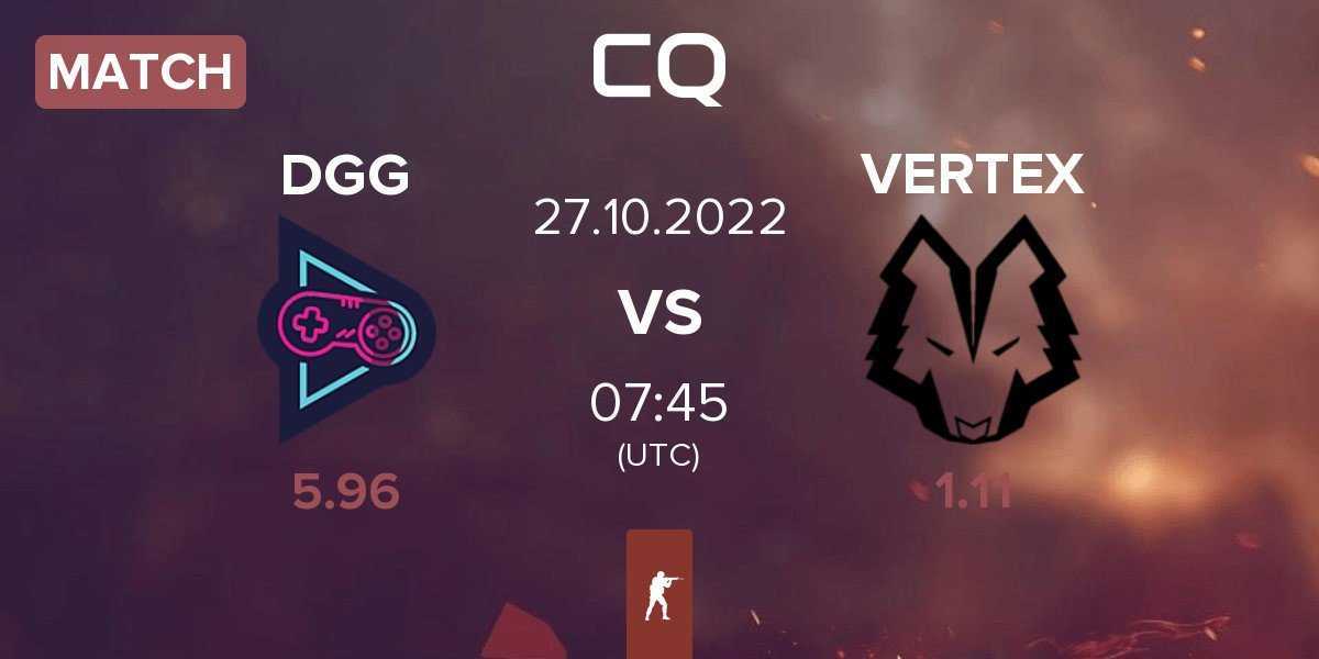 Match DGG Esports DGG vs VERTEX ESC VERTEX | 27.10