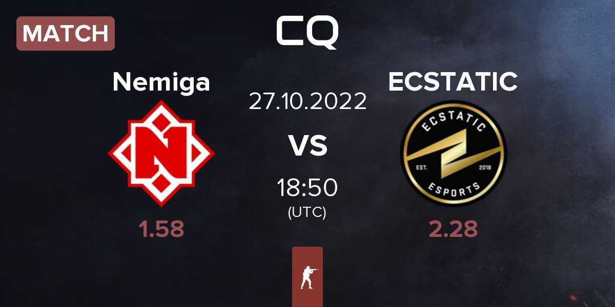 Match Nemiga Gaming Nemiga vs ECSTATIC | 27.10
