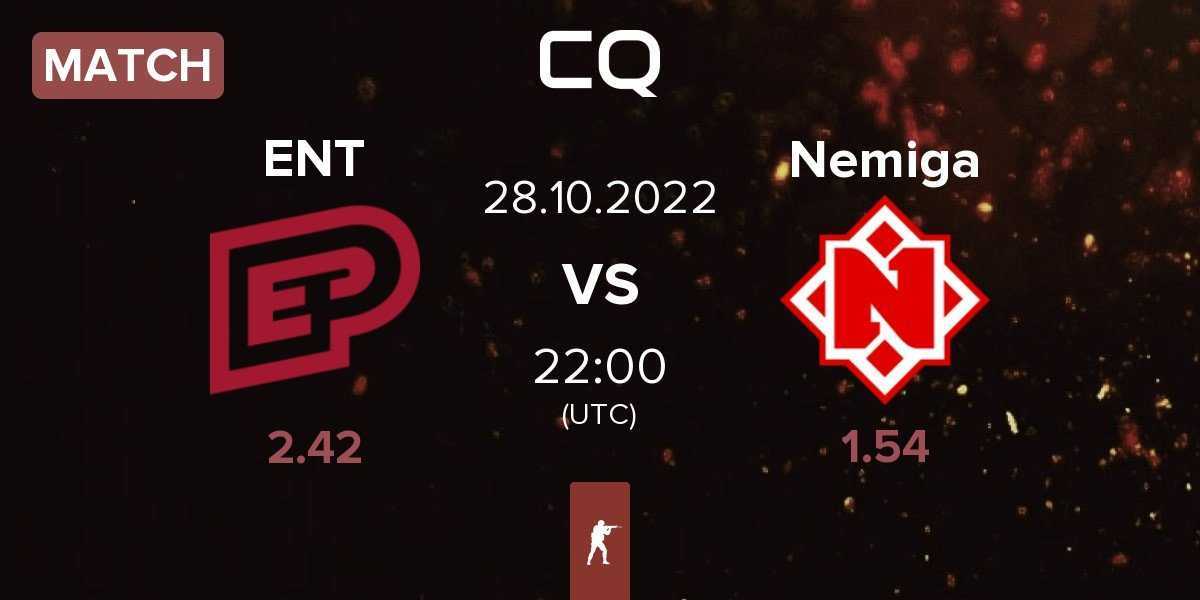 Match ENTERPRISE esports ENT vs Nemiga Gaming Nemiga | 28.10