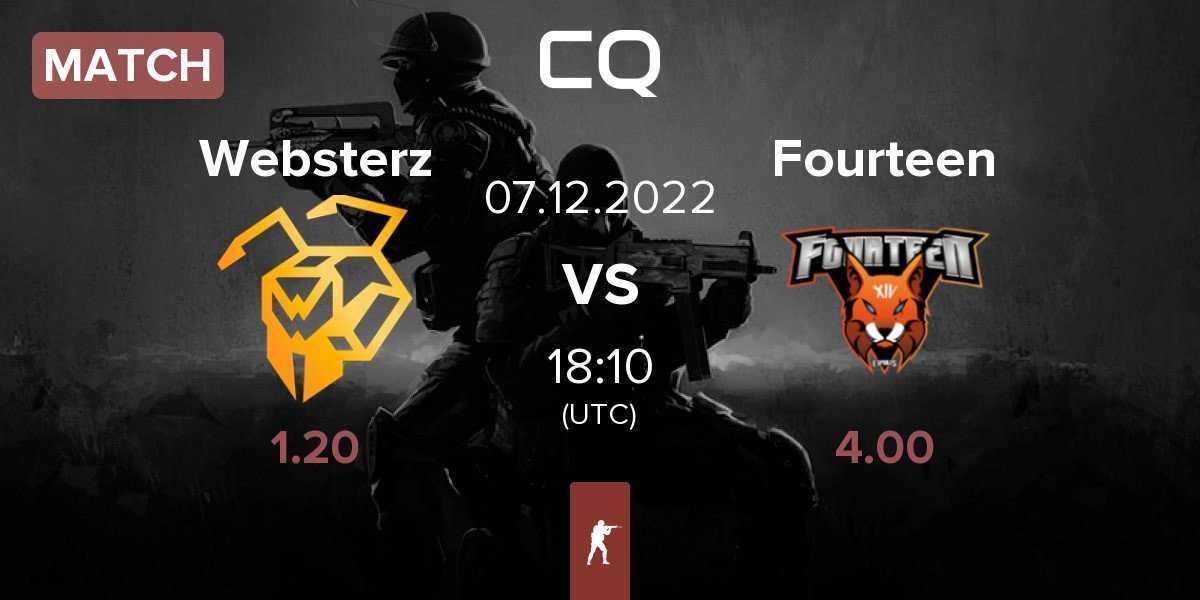Match Websterz vs Fourteen | 07.12