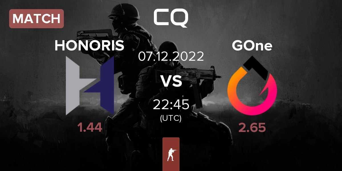 Match HONORIS vs GenOne GOne | 07.12