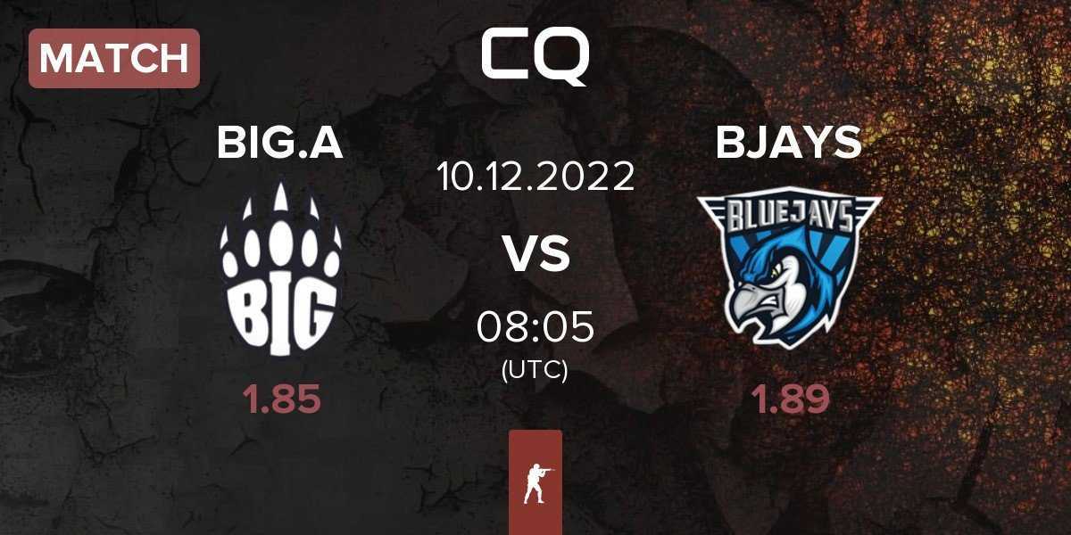Match BIG Academy BIG.A vs BLUEJAYS BJAYS | 10.12