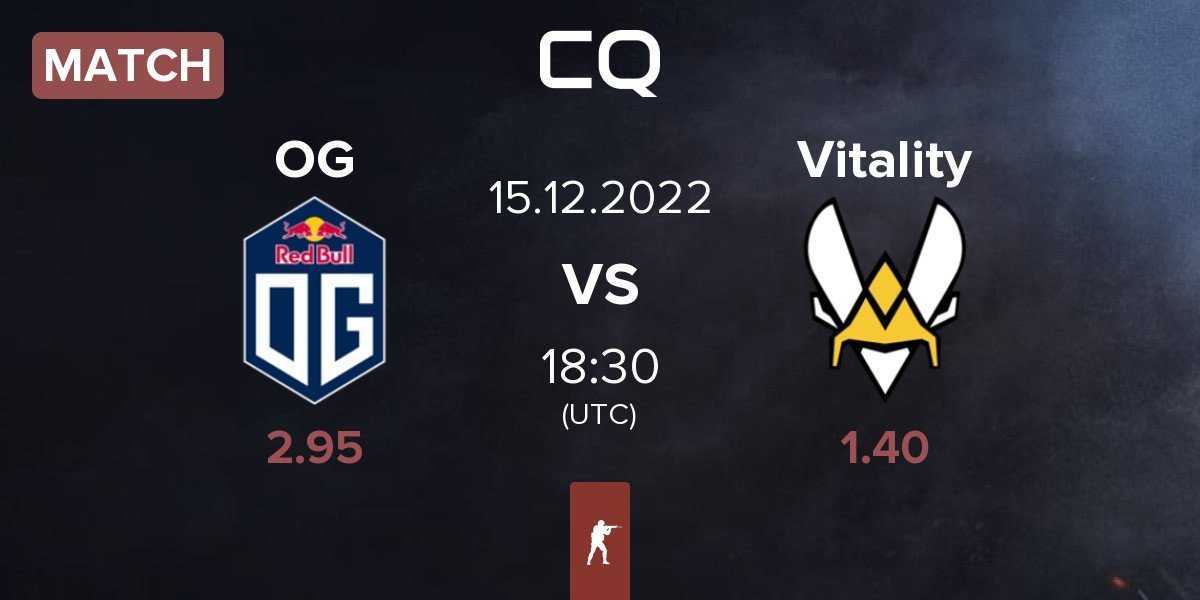 Match OG vs Team Vitality Vitality | 15.12