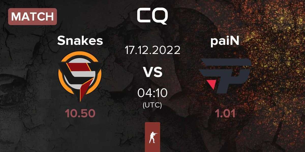 Match Snakes Den Snakes vs paiN Gaming paiN | 17.12