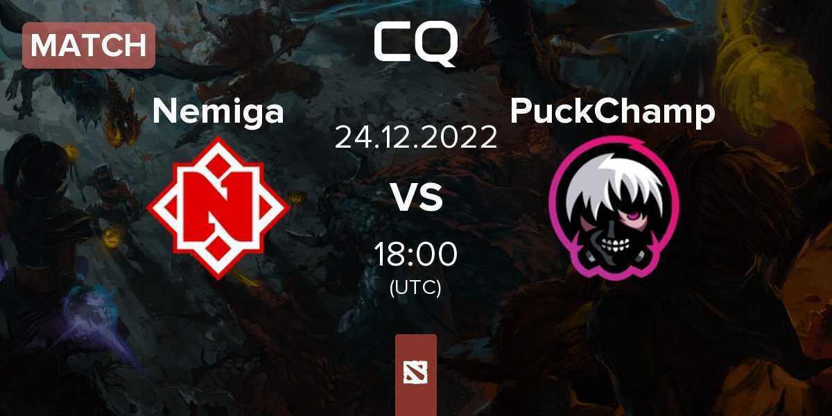 Match Nemiga vs PuckChamp | 24.12