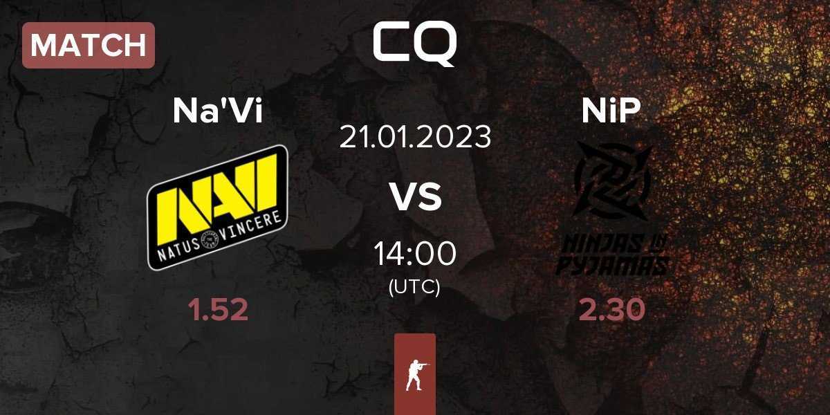 Match Natus Vincere Na'Vi vs Ninjas in Pyjamas NiP | 21.01