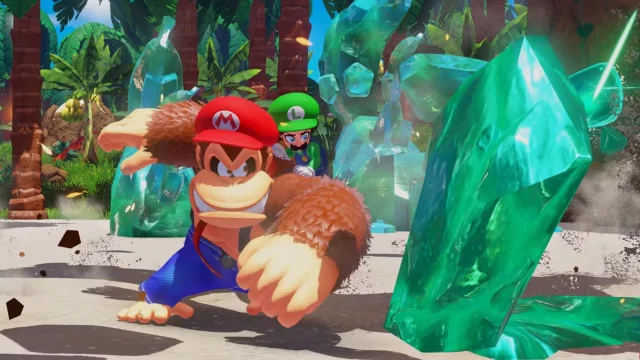 Donkey Kong Bananza Gets Super Mario Bros Crossover in Free Update