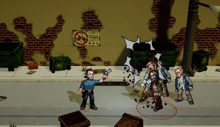 The Walking Dead: Streets of Survival Brings a Streets of Rage-Style Brawl