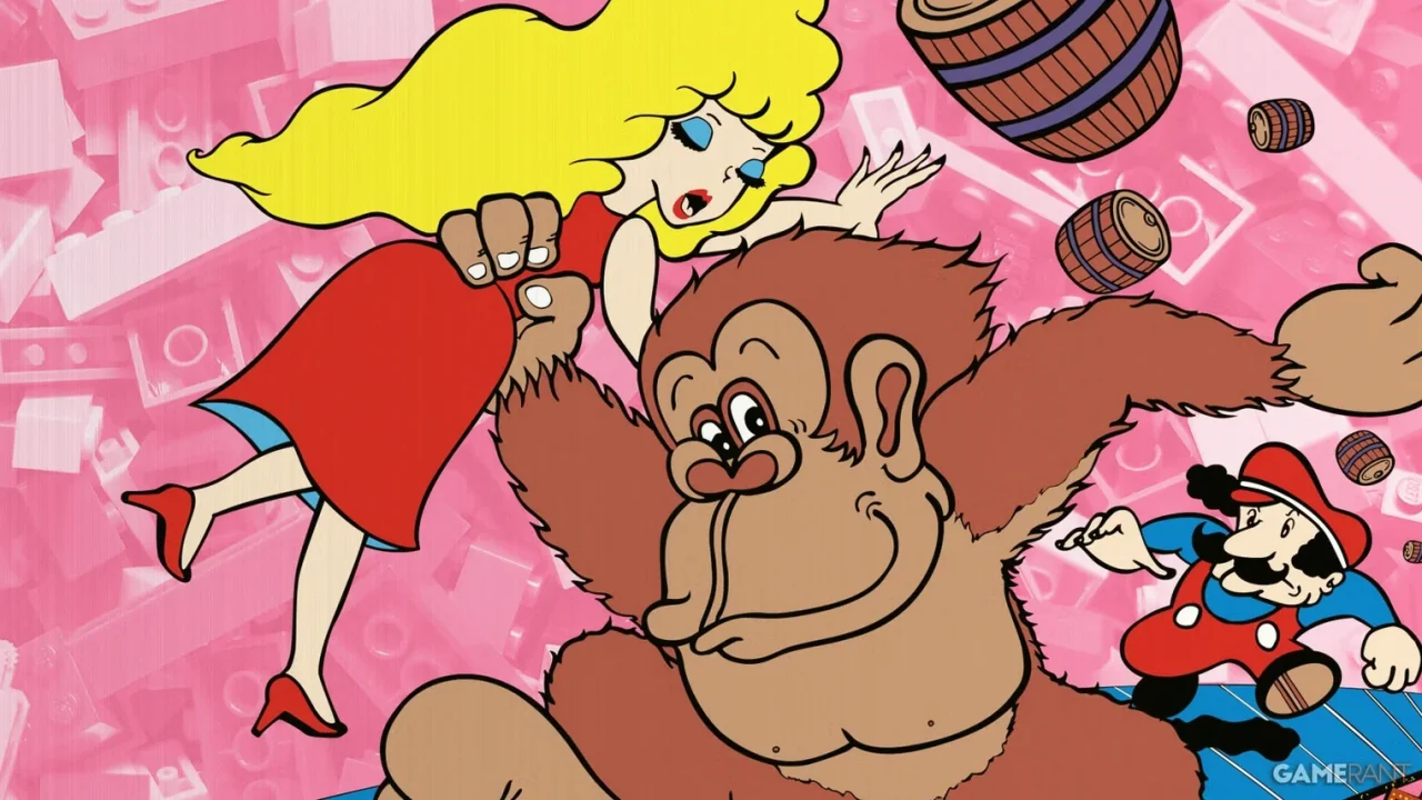 $200 LEGO Donkey Kong Arcade Set Leak Reveals 1,367 Pieces