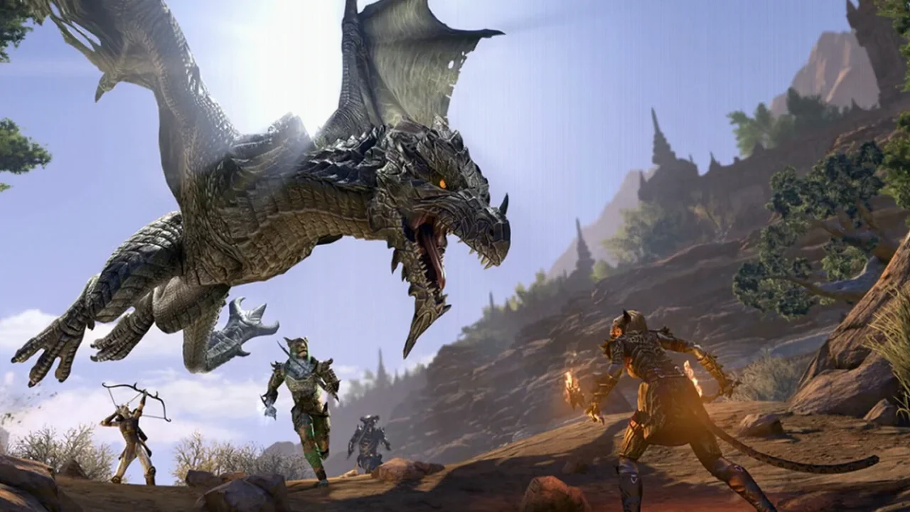 The Elder Scrolls Online Adds Its First Four-Player Mount