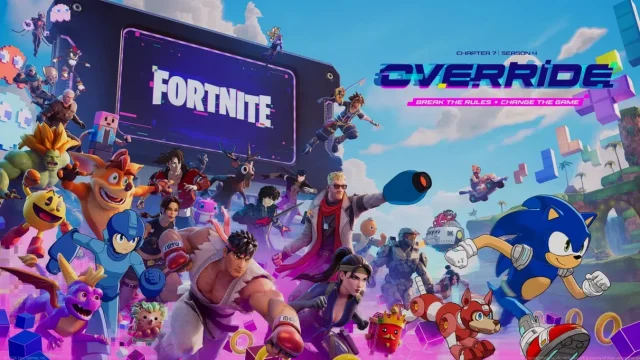 Fortnite Override Brings Sonic, Mega Man, Persona, and Kingdom Hearts Crossovers