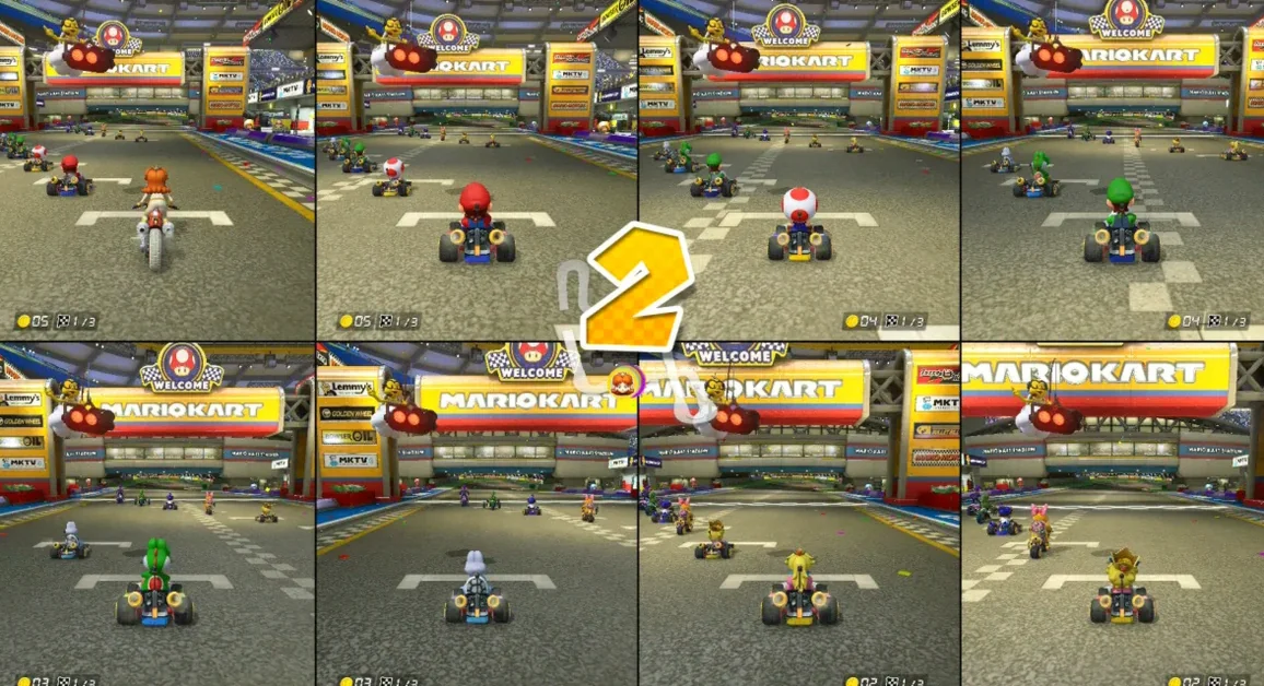 Mario Kart 8 Deluxe Expands Switch 2 Support With Eight-Player Local Multiplayer