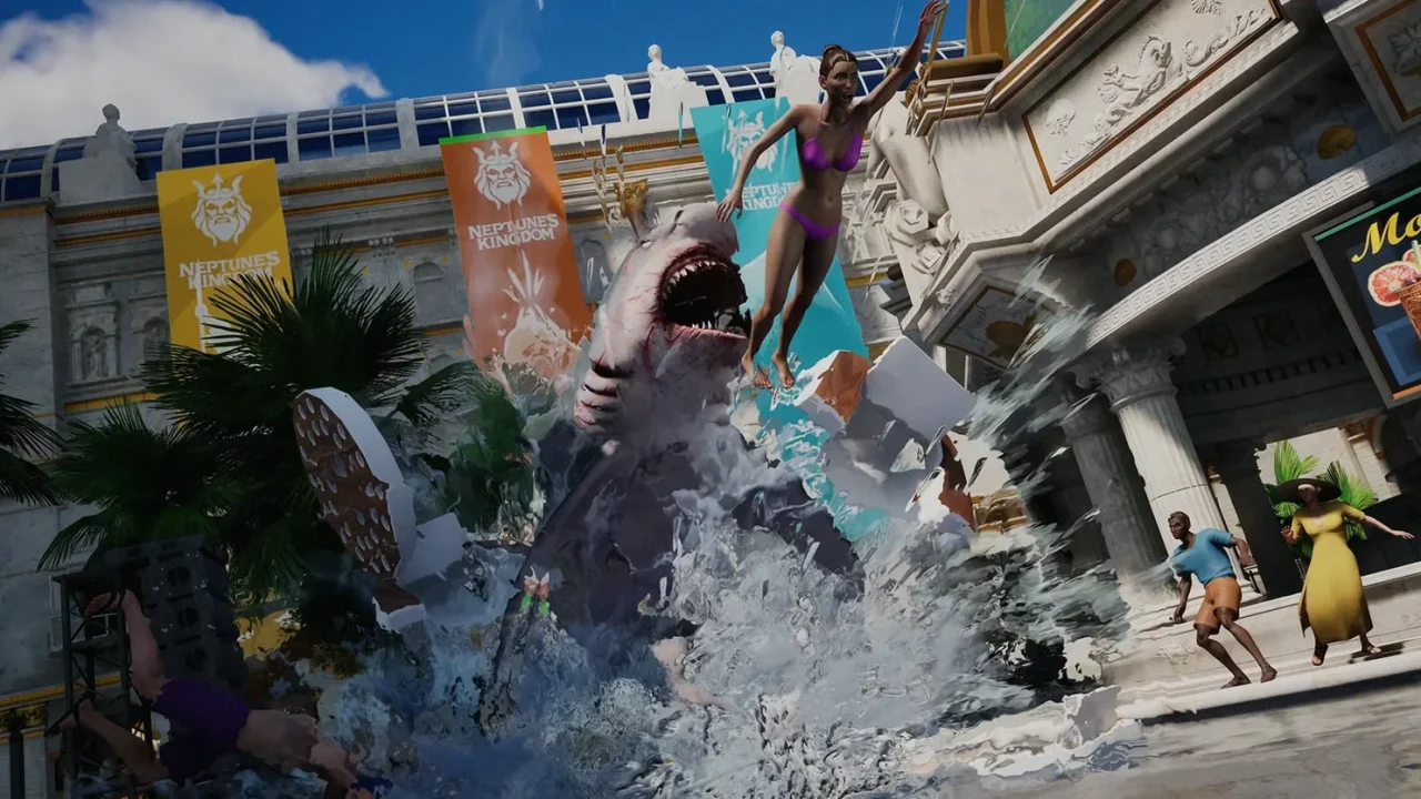 Maneater 2 Sends Players Into a Luxury Resort Full of Human Prey